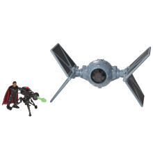 STAR WARS Mission Fleet Stellar Class Moff Gideon TIE Fighter 2.5-Inch Figure & Vehicle, 4+
