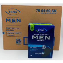 Tena Men Active Fit Extra Light - REF: 750459 case of 8 (112)