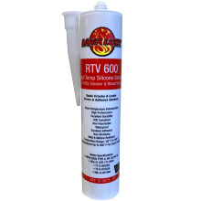 LavaLock RTV Hoge temperatuur BBQ-roker Sealer-pakkinglijm 10 oz-cartridge (600 F - rood)