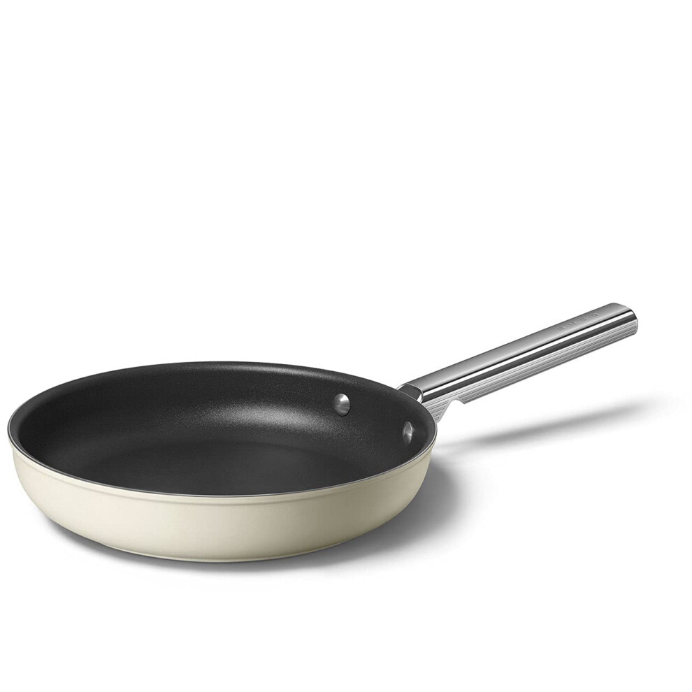 Smeg Cookware 10-Inch Cream Frypan