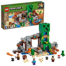 LEGO Minecraft La Mina Creeper 21155 Kit de Construcción (834 Piezas)