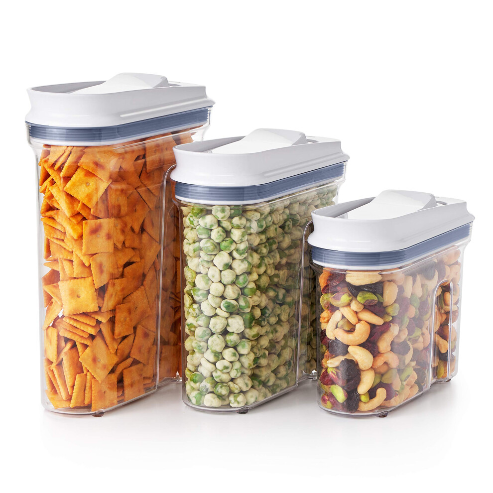 OXO Good Grips Mini All Purpose Dispenser Set - 3 Pack Clear 3 Piece M