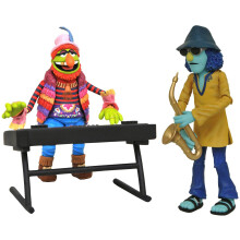 Diamond Select Toys The Muppets: Dr. Teeth & Zoot Actiefiguur, Multicolor