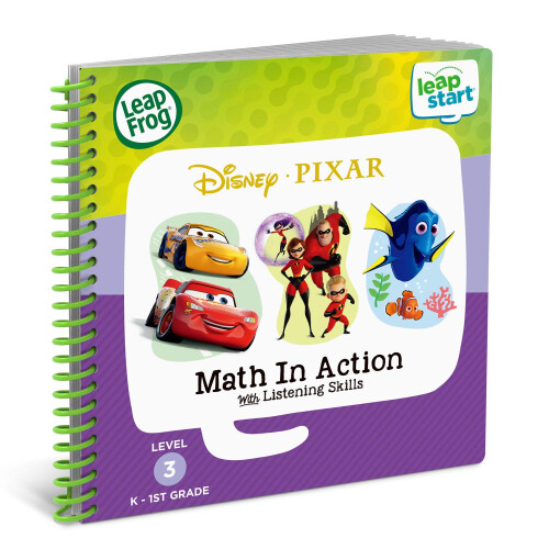 LeapFrog LeapFrog LeapStart 3D Disney Pixar Pals Math Book 1