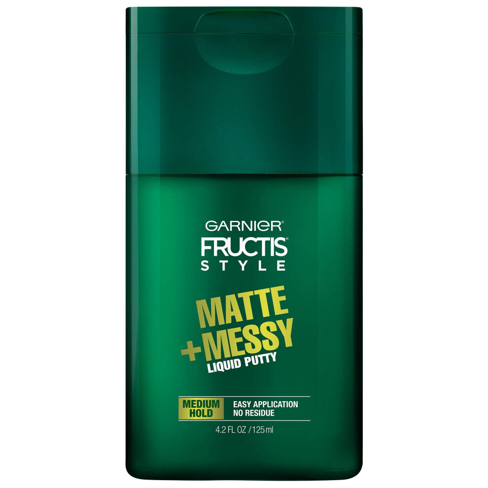 Garnier Fructis Style Matte & Messy Liquid Hair Putty for Men  4.2 Oun