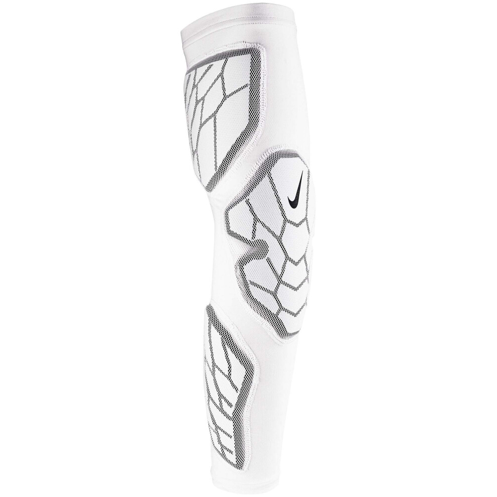 Nike Pro Hyperstrong Padded Arm Sleeve 3.0  White | Gray  S/M Right