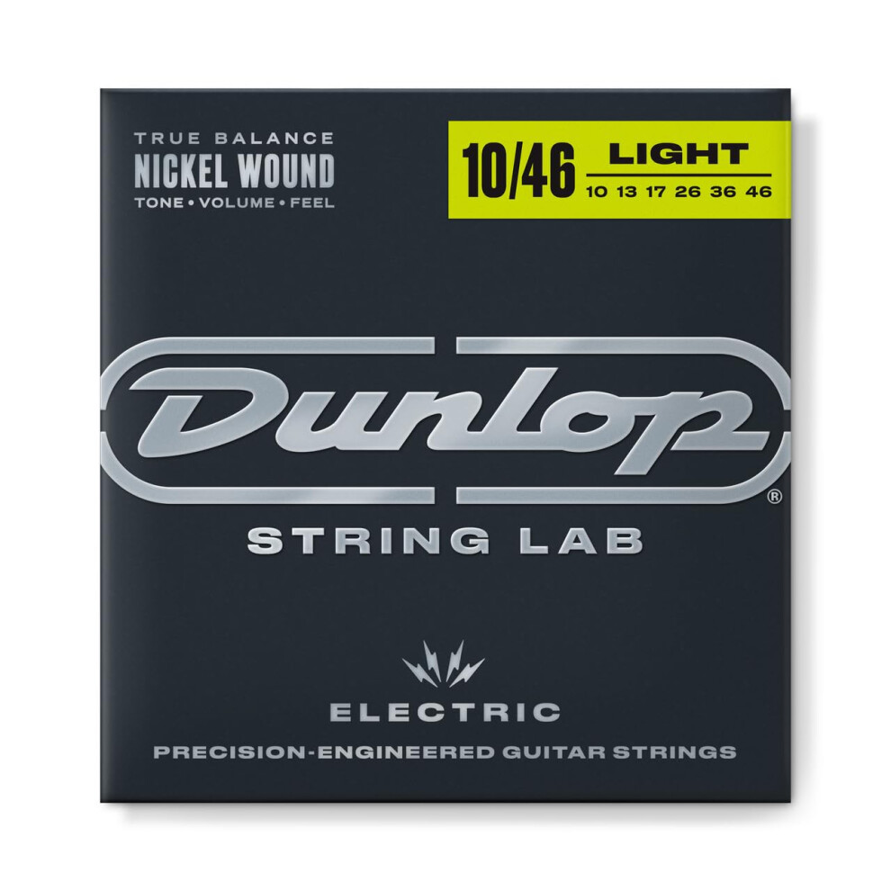 Jim Dunlop Performance+ 10/46 Electric Guitar Strings-6 Sets/Box (6PDE