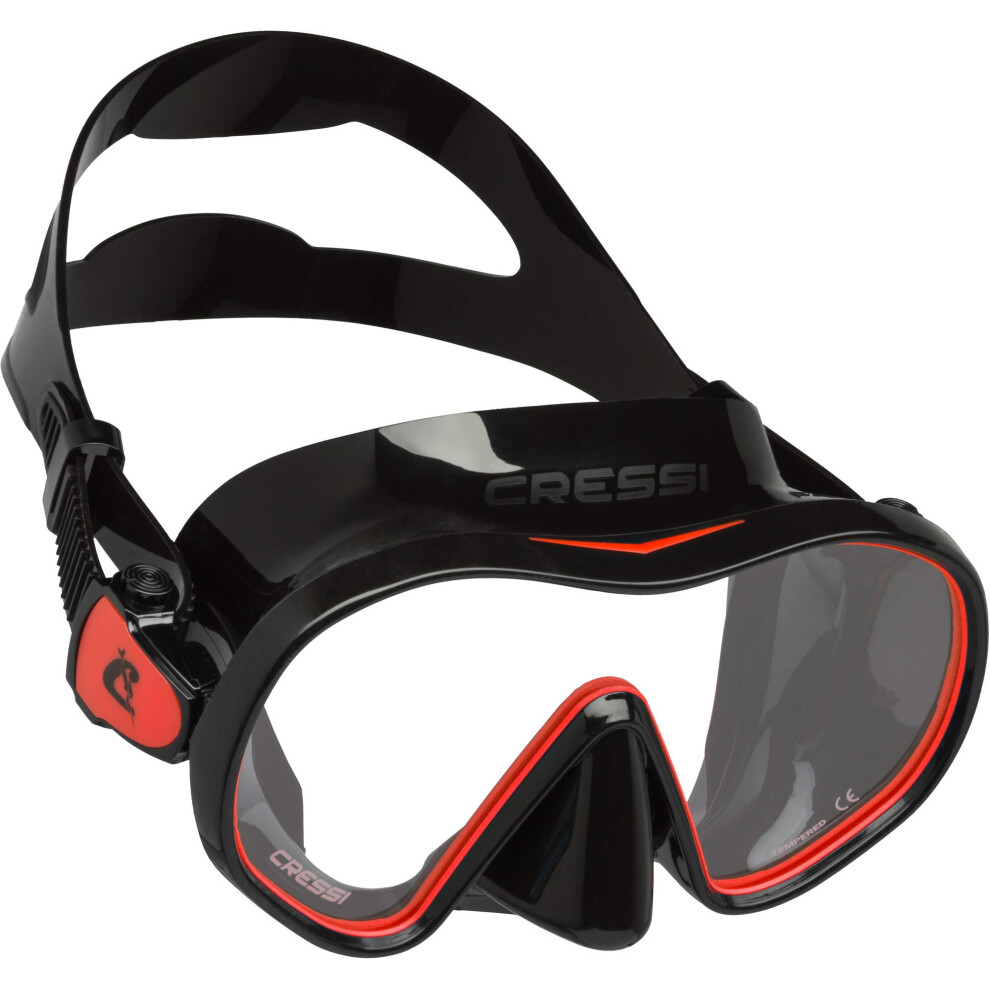 Cressi F-Dual  Black/Red