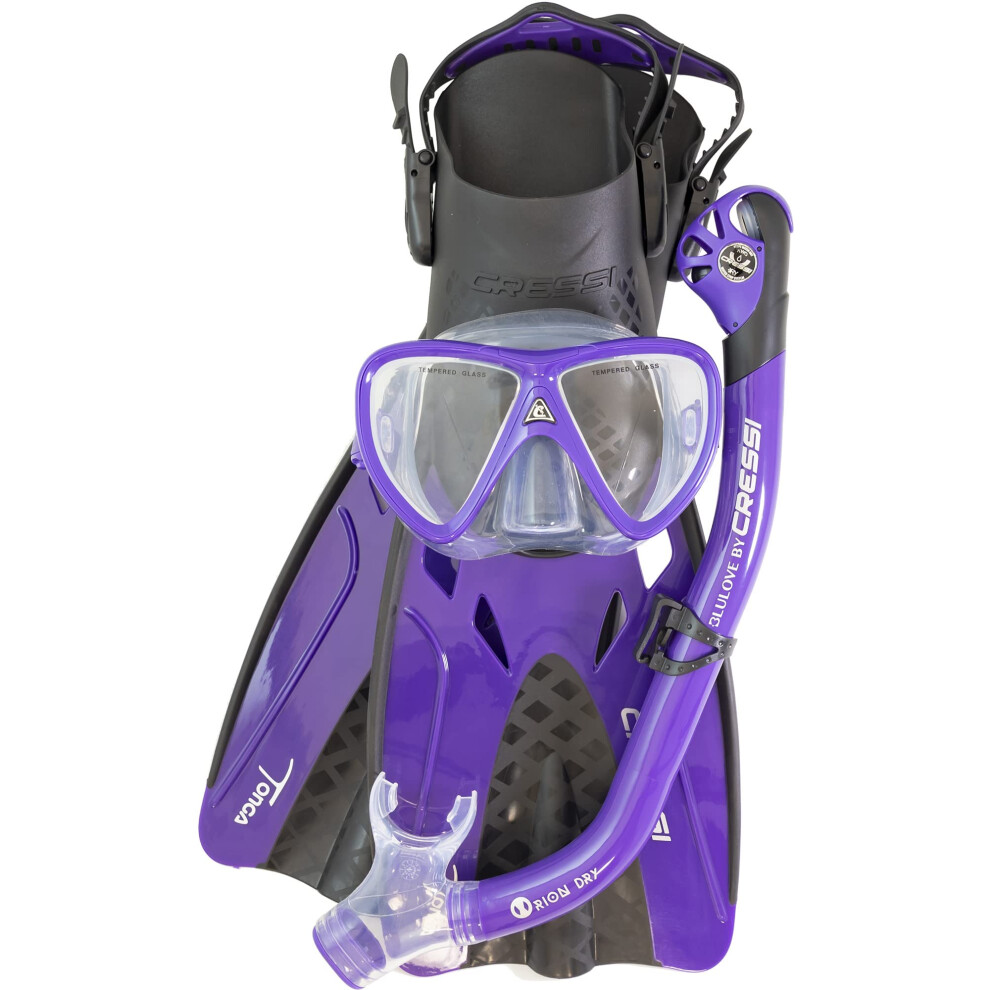 Cressi Tonga Pro Dry Set  Purple  S/M