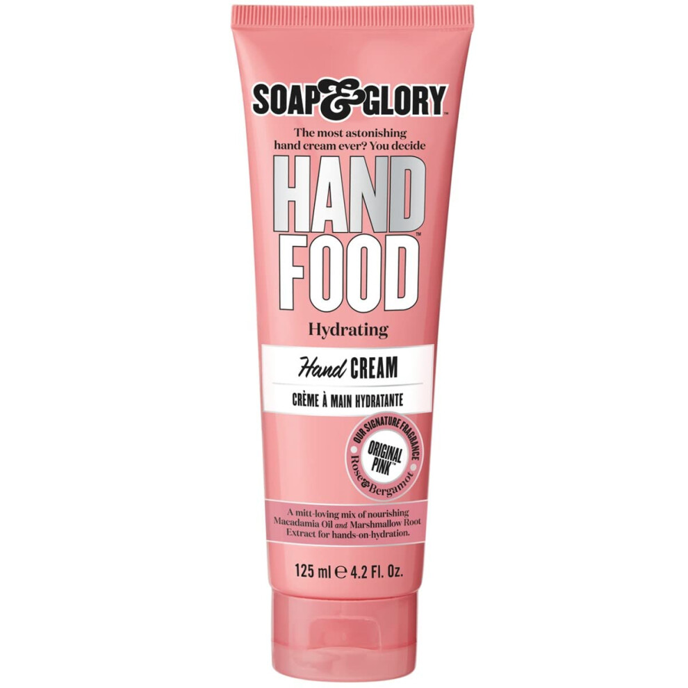 Soap & Glory Hand Food Hand Cream - Almond Oil + Shea Butter Hydrating