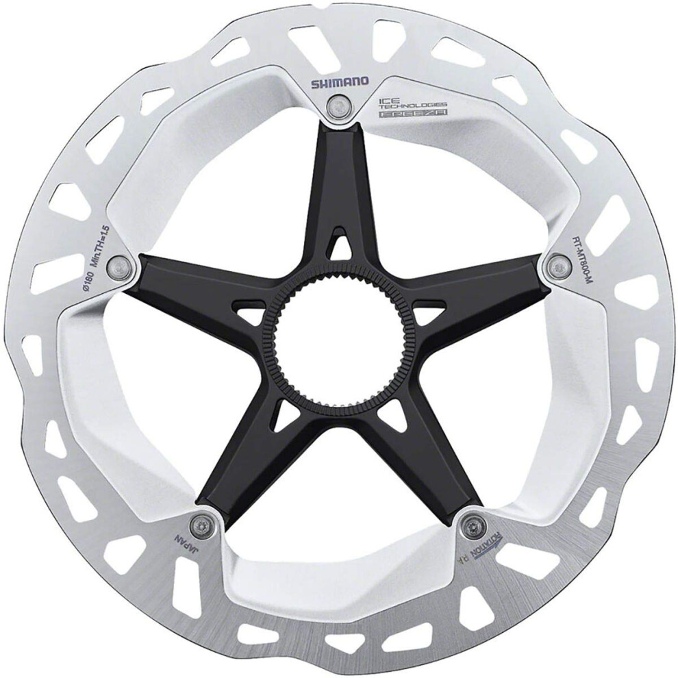 Shimano Deore XT RT-MT800-M Disc Brake Rotor with External Lockring -