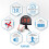 NetPlayz Baseball Radars  Speed Sensors Training Equipment (Hands-Free 4