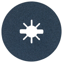 BOSCH FBX4560 Pack de 25 disques abrasifs en fibre X-LOCK 4-1/2 po 60 grains pour finition métal