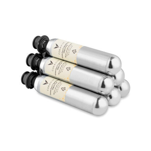 Coravin Pure Sparkling CO2 Capsules - Preserve Wine for 4 Weeks - For