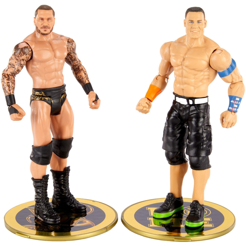 WWE John Cena vs Randy Orton Championship Showdown 2 Pack 6 in Action