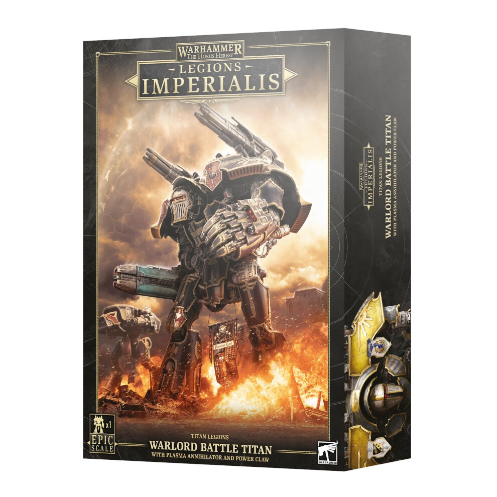 Games Workshop Warhammer - LEGIONS IMPERIALIS - Warlord Titan with Pla