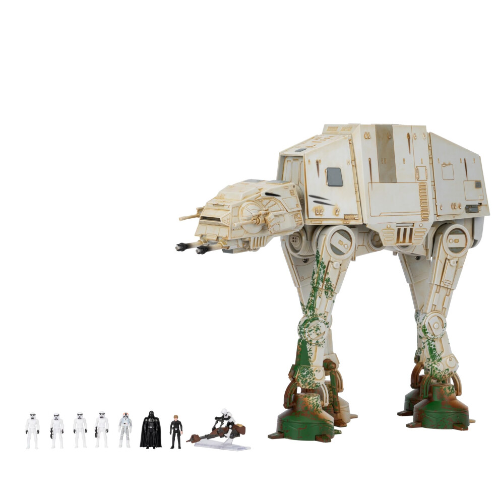 STAR WARS Micro Galaxy Squadron at-at Walker (Endor) Amazon Exclusive