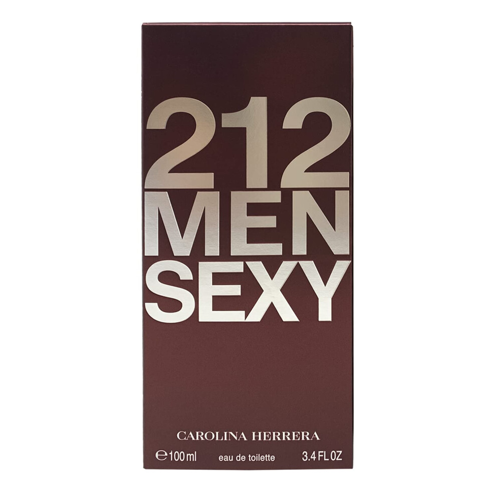 212 SEXY FOR MEN 3.4 oz / 100 ml EDT SPRAY