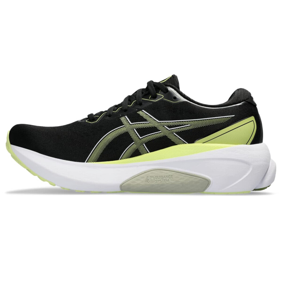 ASICS Men's Gel-Kayano 30 Running Shoes  11  Black/Glow Yellow