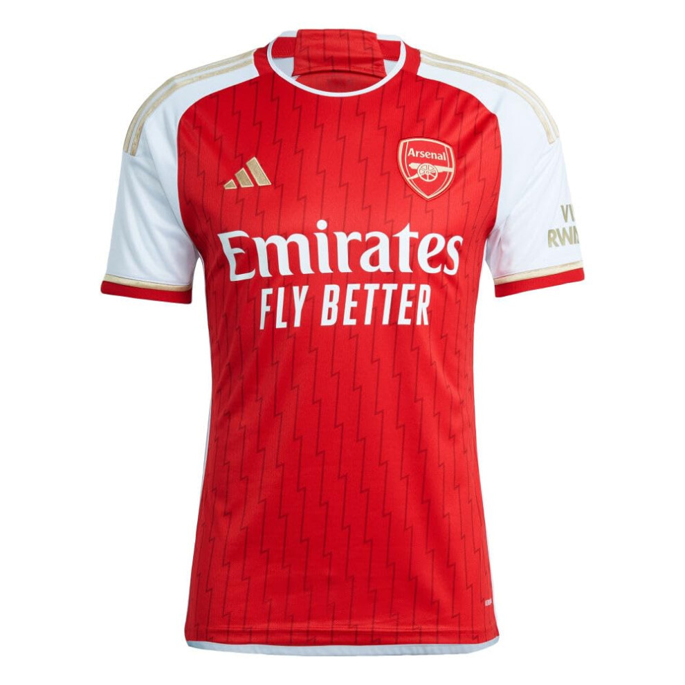 adidas Men's Soccer Arsenal 23/24 Home Jersey - Lightning Bolts and Go