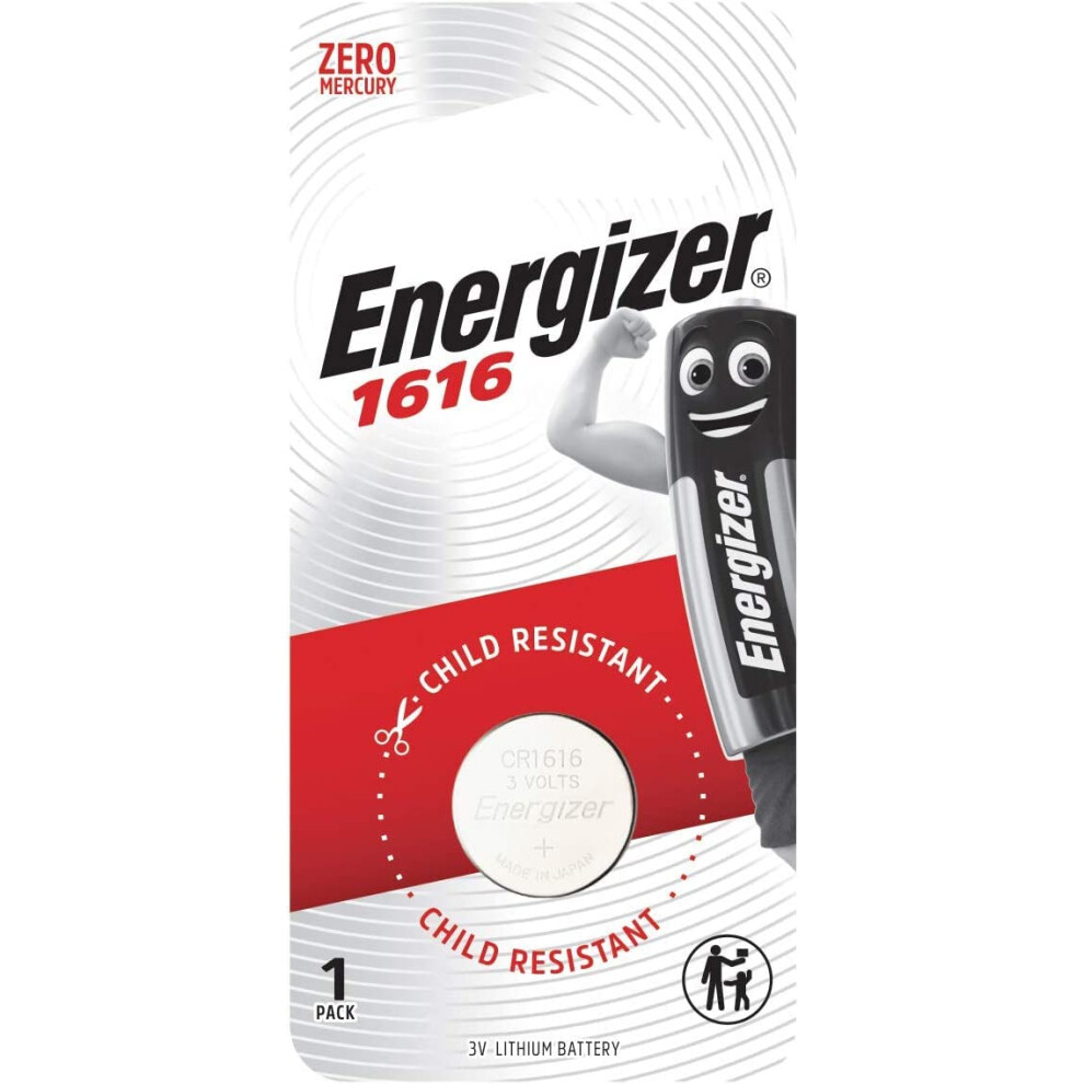 Energizer CR1616 Lithium Coin Battery