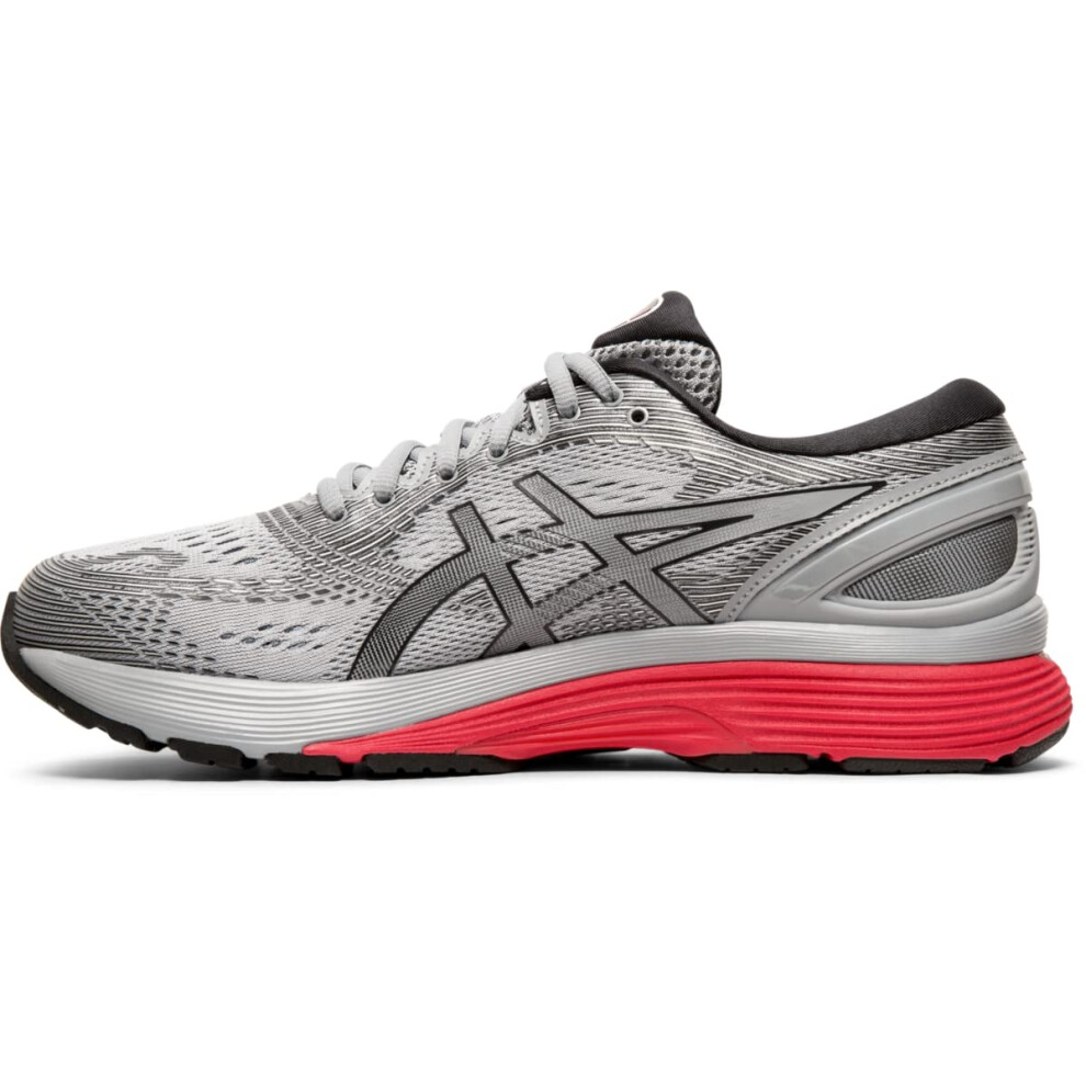 ASICS Men's Gel-Nimbus 21 Running Shoes  8  Sheet Rock/Black