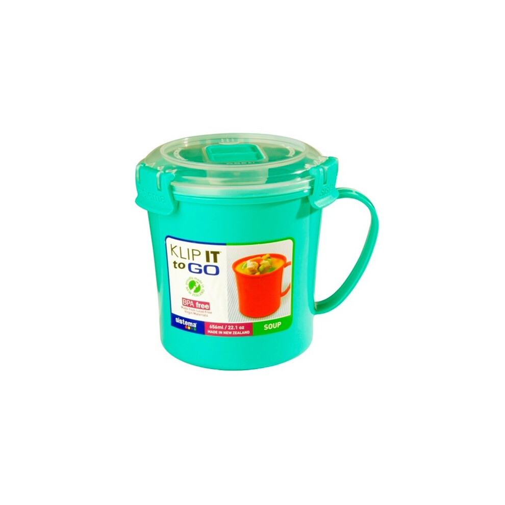 (One Piece ) Soup Mug- Soup Mug To Go From Sistema (Part Number 21107)