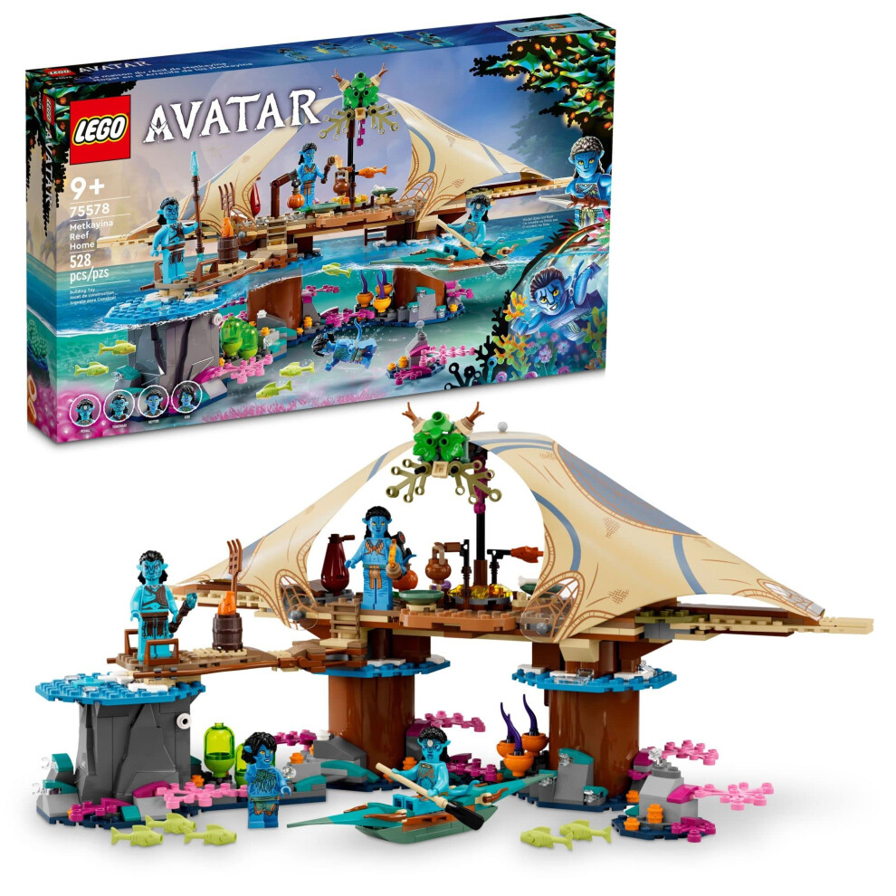 LEGO Avatar: The Way of Water Metkayina Reef Home 75578  Building Toy