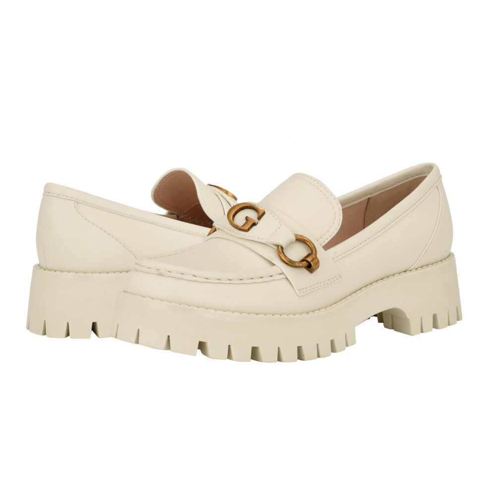 Guess Women's Almost Loafer  Chic Cream 150  8