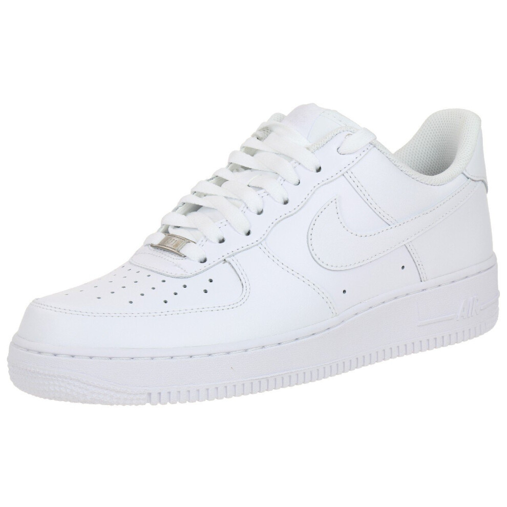 Nike Air Force 1 '07 Low Mens Basketball Shoes (Men's 10.5 Medium  Whi