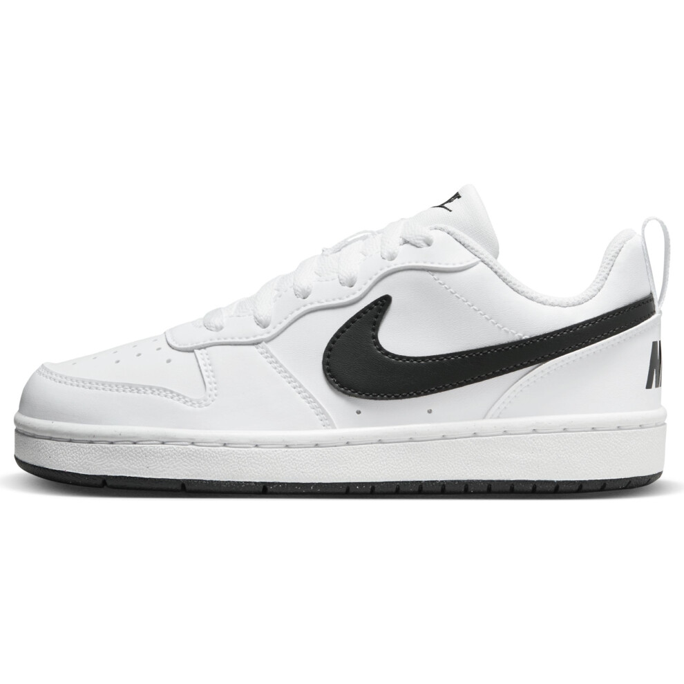 Nike Court Borough Low Recraft (Big Kid) White/Black 6.5 Big Kid M