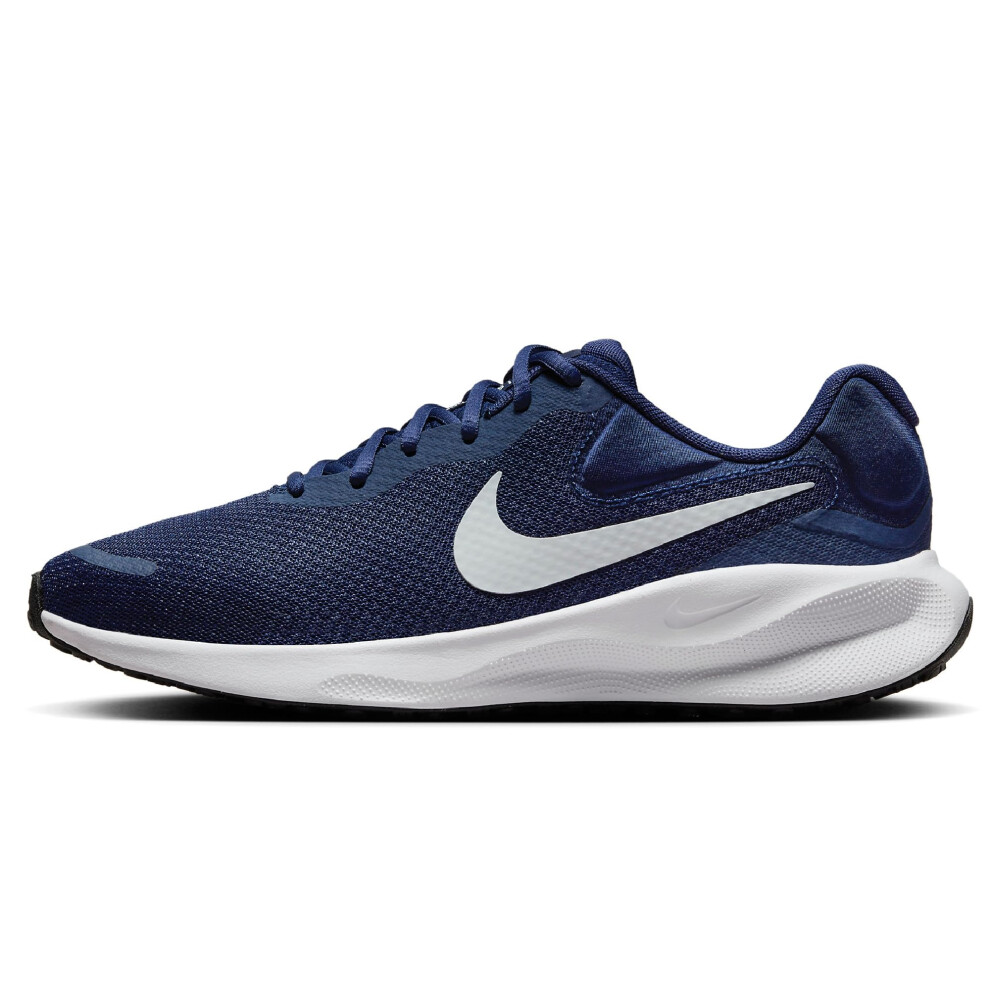 NIKE Men's Sneaker  Midnight Navy Pure Platinum Bl  10