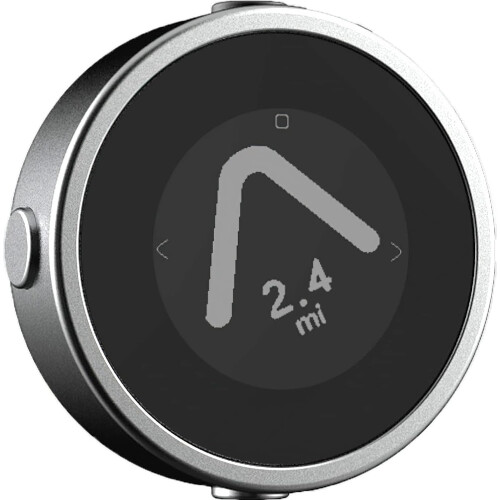 Beeline Moto GPS Computer - Silver | Worldwide Route Planning | Weathe
