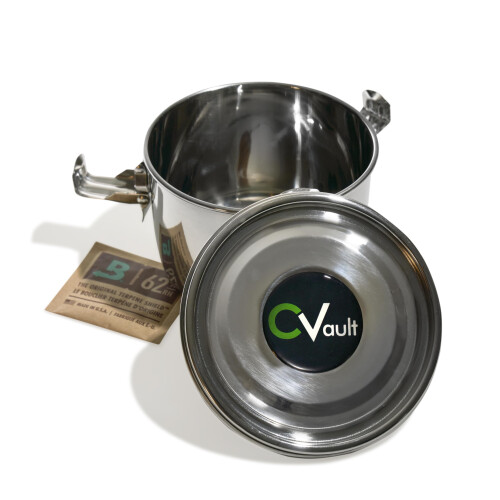 CVault Humidity Control Airtight Stash Container by - Size: Large (2-8 1
