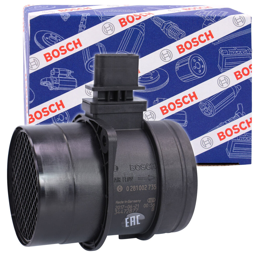 Bosch 0281002735 Original Equipment Mass Air Flow (Maf) Sensor - Compa