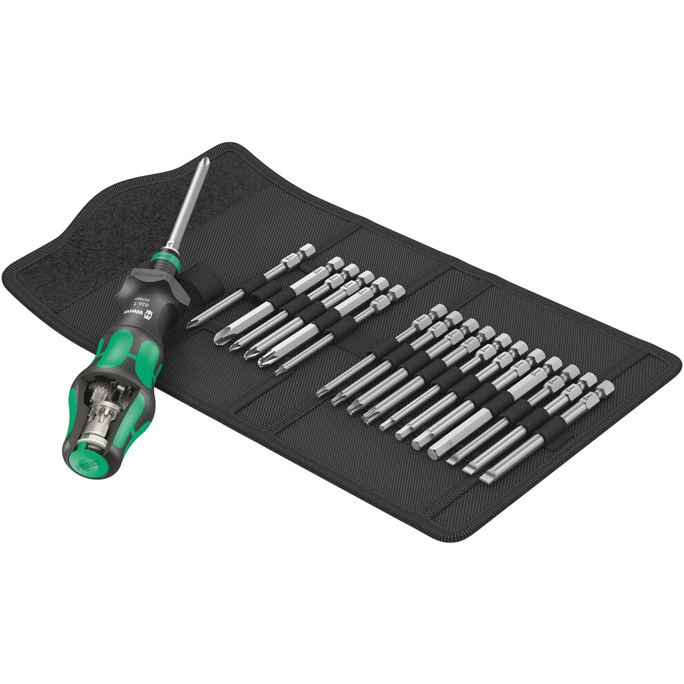 Wera 05057482001 Kraftform Kompakt Turbo 1  19 pieces