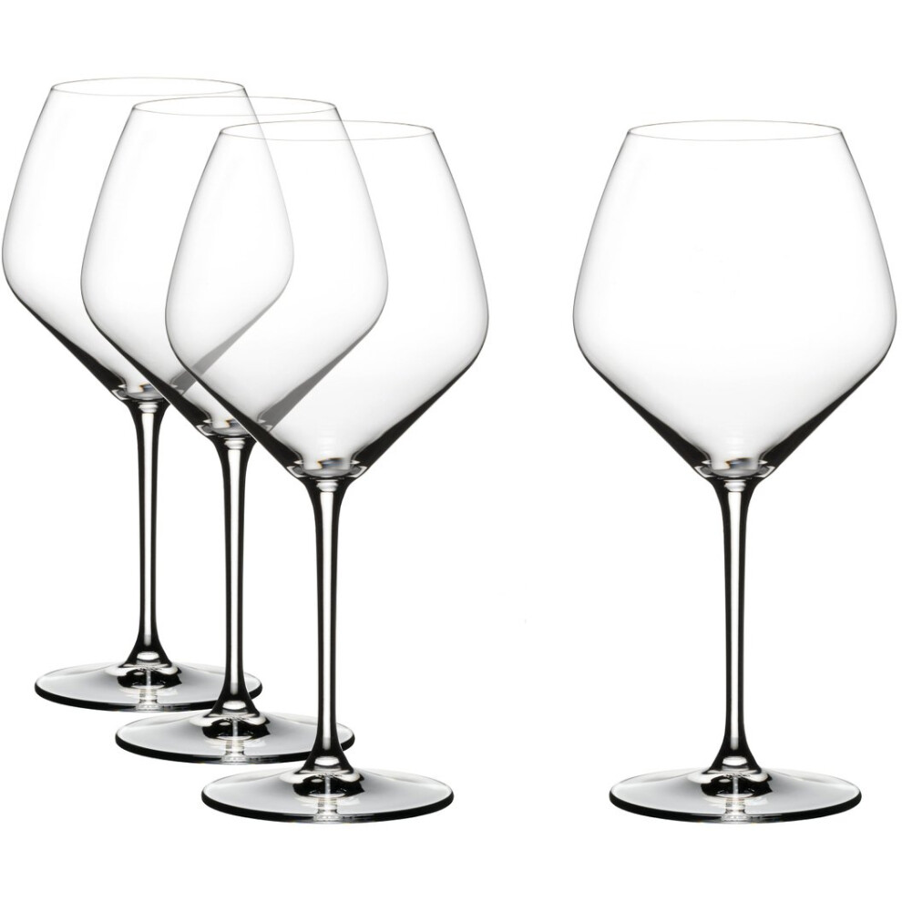 Riedel Extreme Pinot Noir Wine Glasses  Set of 4  Clear 27.16 ounces