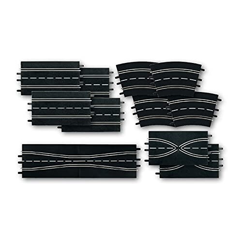 Carrera Carrera 1:24 Scale Track Extension Set - Accessory Pack includes 12 Pi 2
