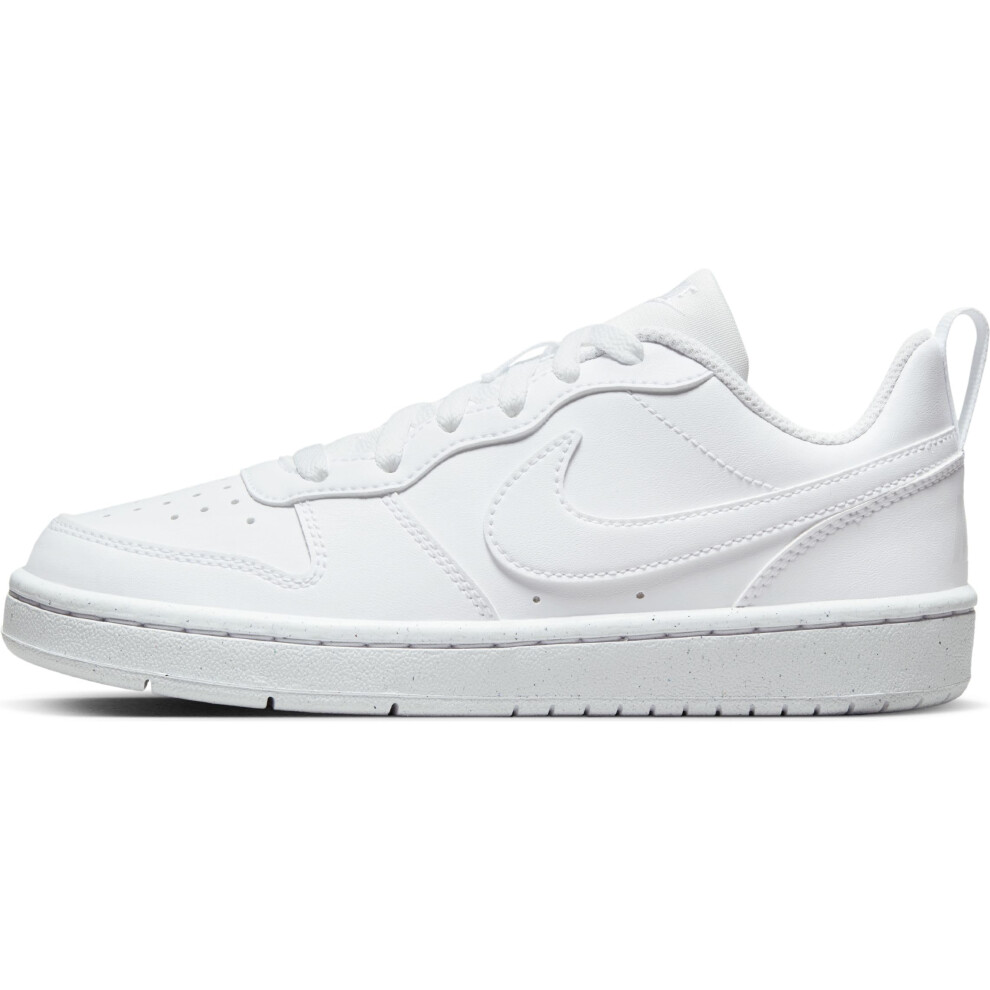 Nike Court Borough Low Recraft (Big Kid) White/Black 6 Big Kid M