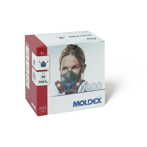 Moldex Moldex 7002 Series 7000 Reusable Half Mask  Medium 1