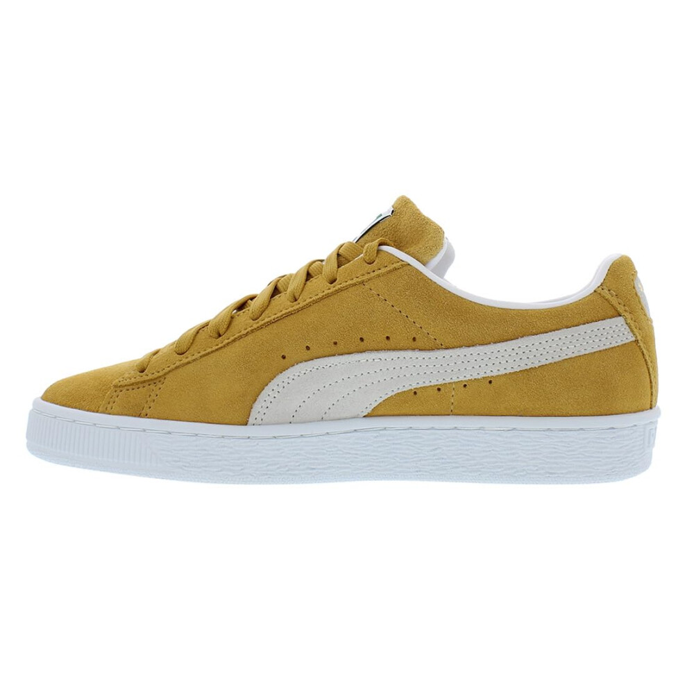 PUMA Suede Classic XXI Honey Mustard/Puma White 9.5 D (M)