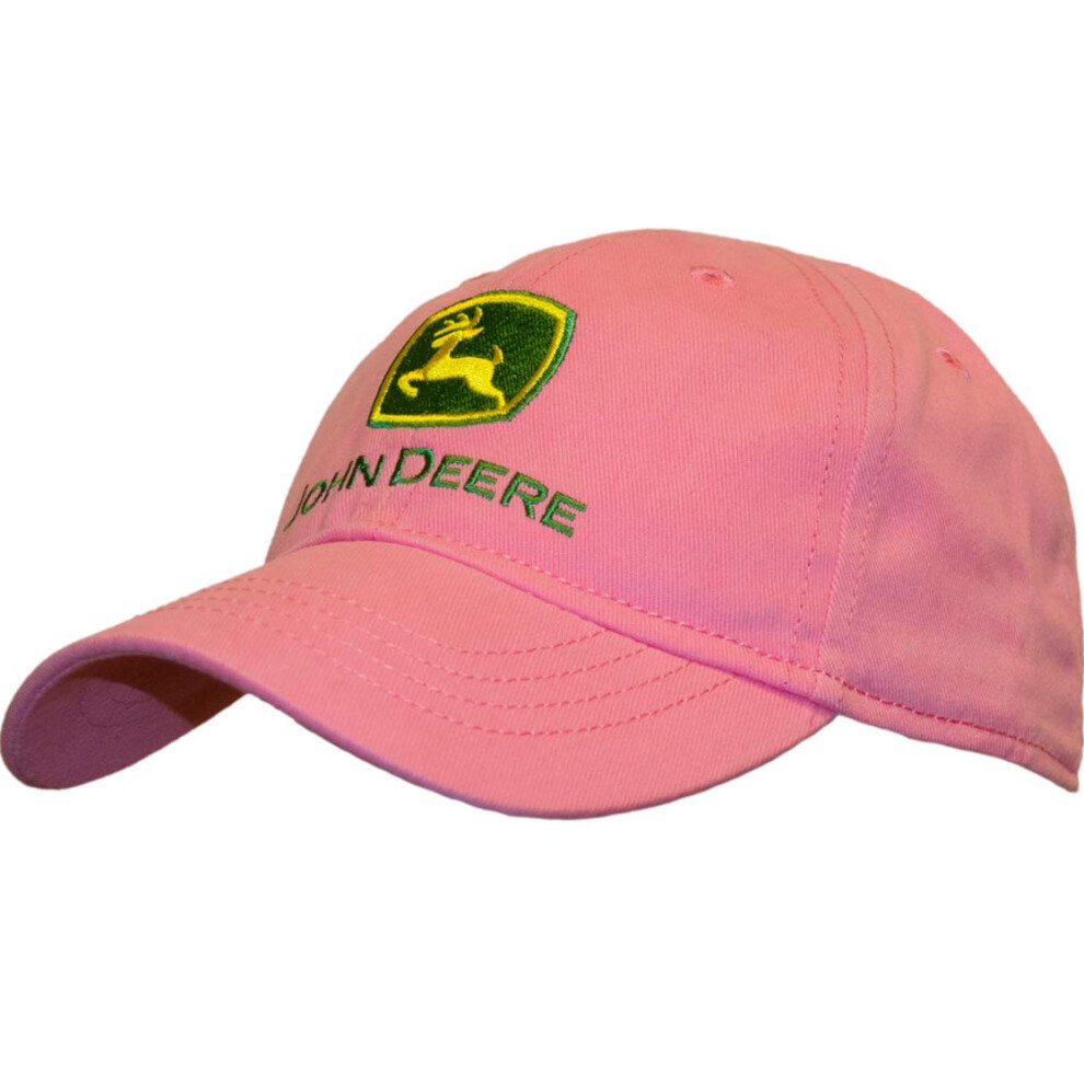 John Deere girls Toddler Trademark Baseball Cap  Pink  2-4T US