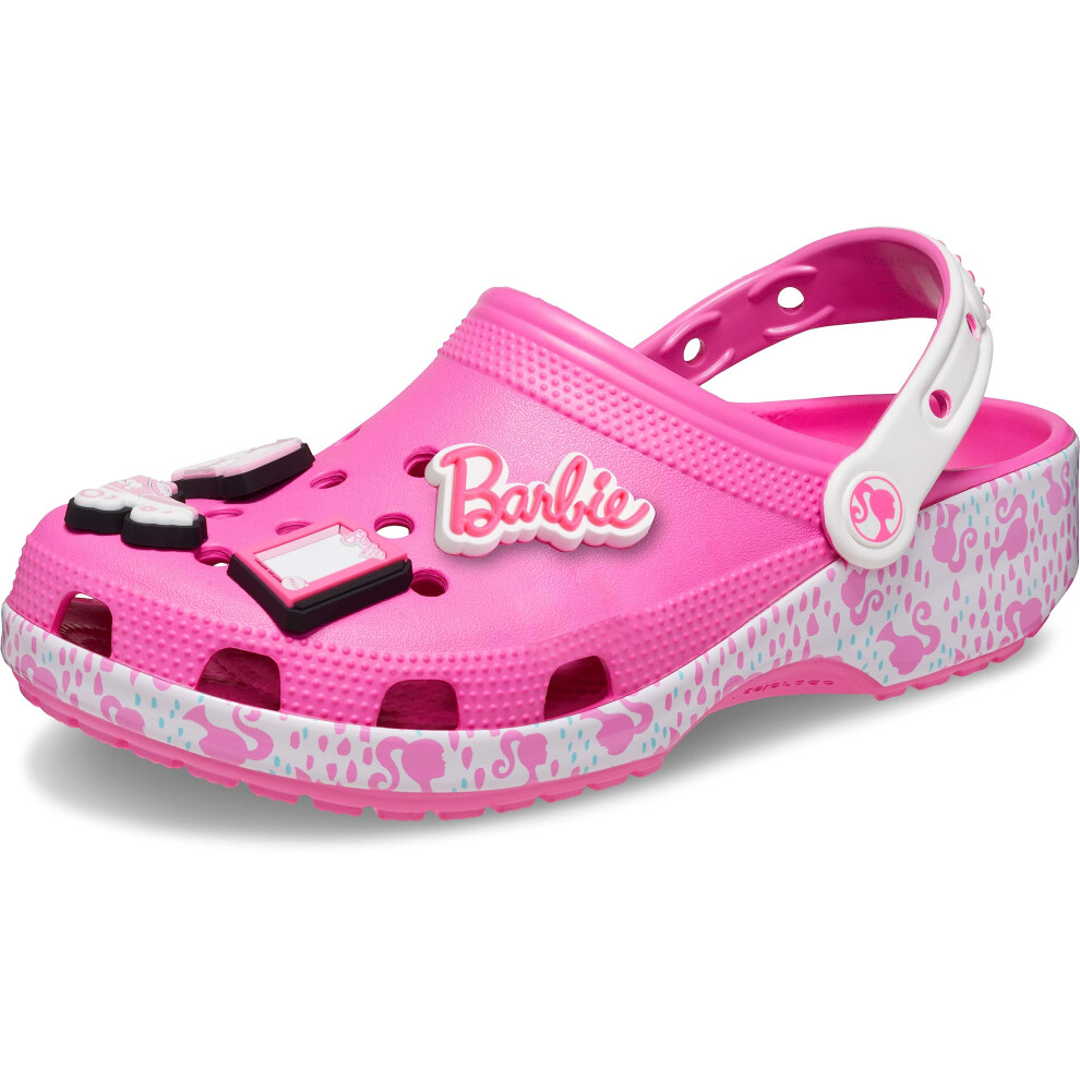 Crocs Unisex Barbie Classic Clogs Electric Pink Numeric_10 US Men