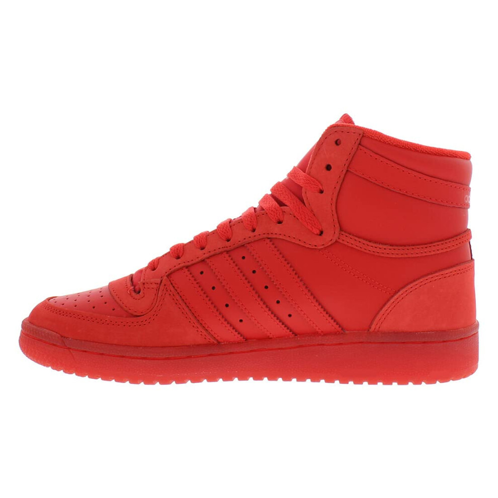 adidas Originals Men's Top Ten Hi Basketball Shoes  Vivid Red/Vivid Re