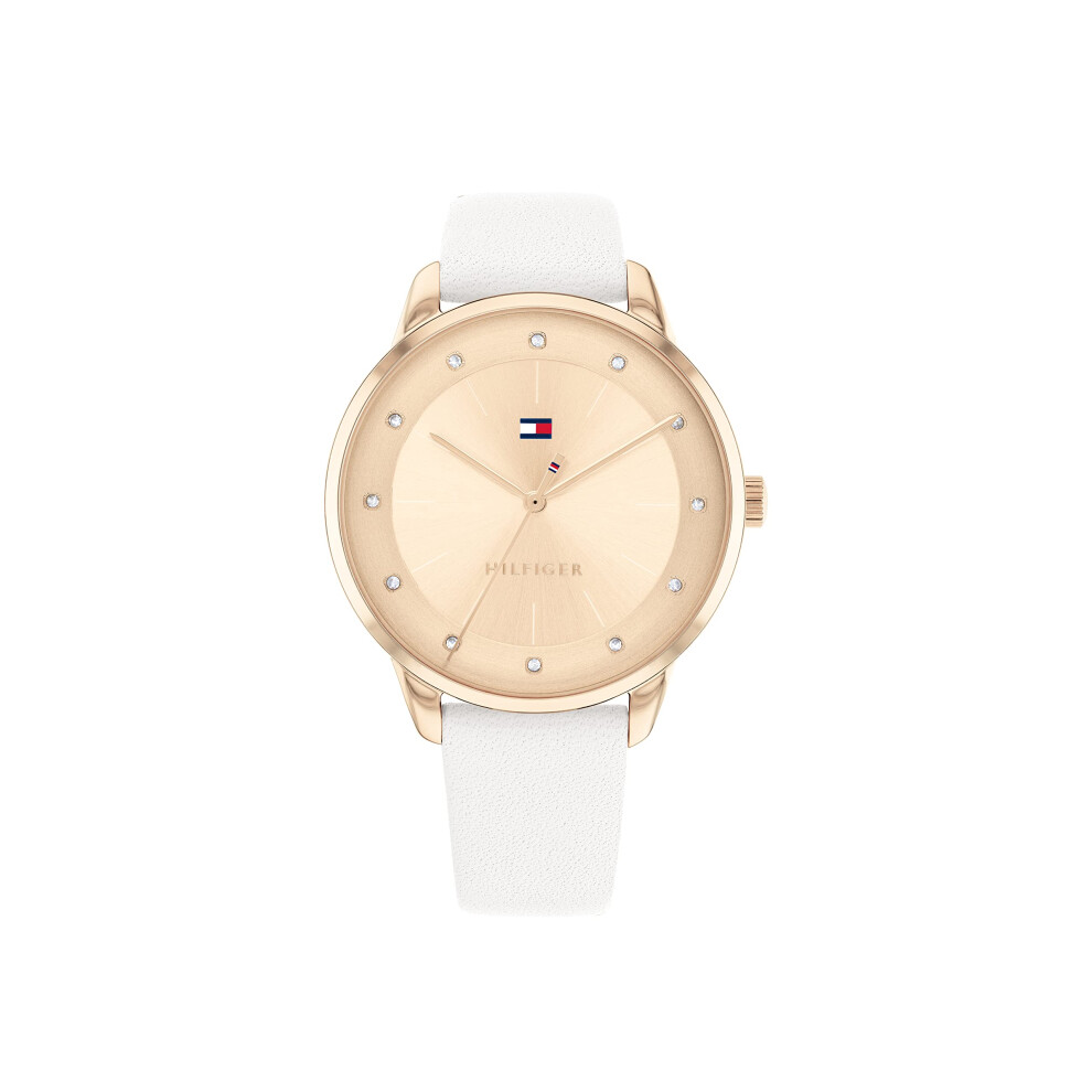 Tommy Hilfiger 1782543 Women's Stainless Steel Case and Leather Strap