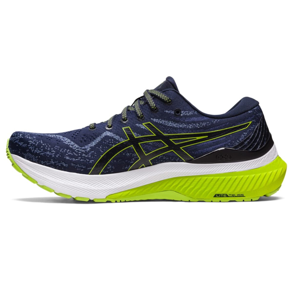 ASICS Men's Gel-Kayano 29 Running Shoes  9.5  Midnight/Lime Zest