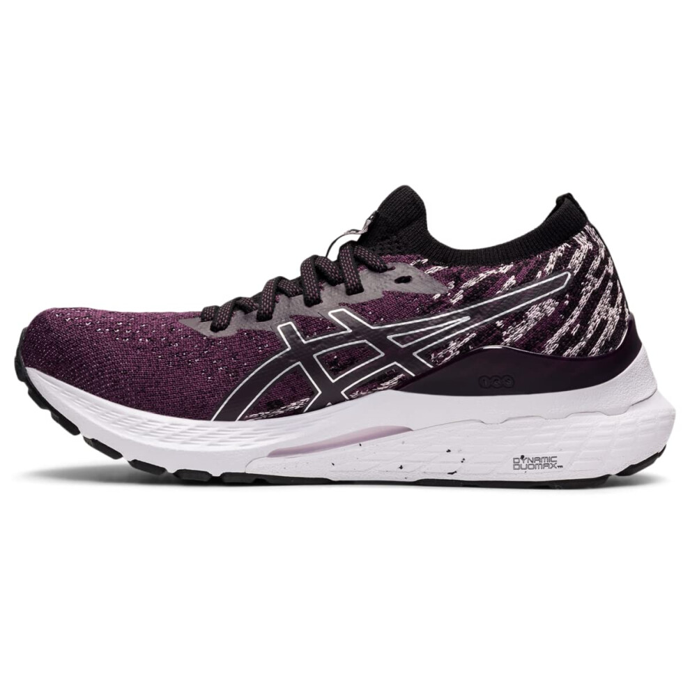 ASICS Women's Gel-Kayano 28 Mesh Knit Running Shoes  7  DEEP Plum/Blac