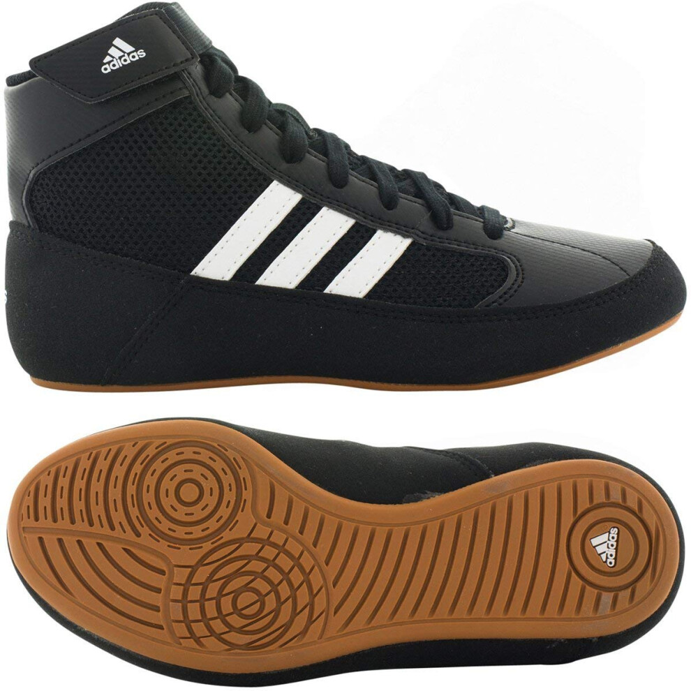 adidas Men's HVC Wrestling Shoes  Black  10.5