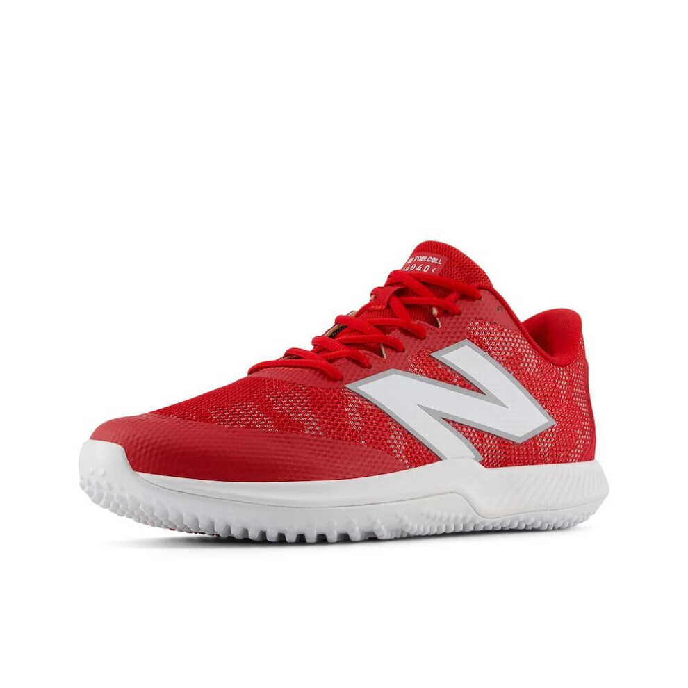 New Balance Unisex FuelCell 4040 V7 Turf Trainer Baseball Shoe  Team R