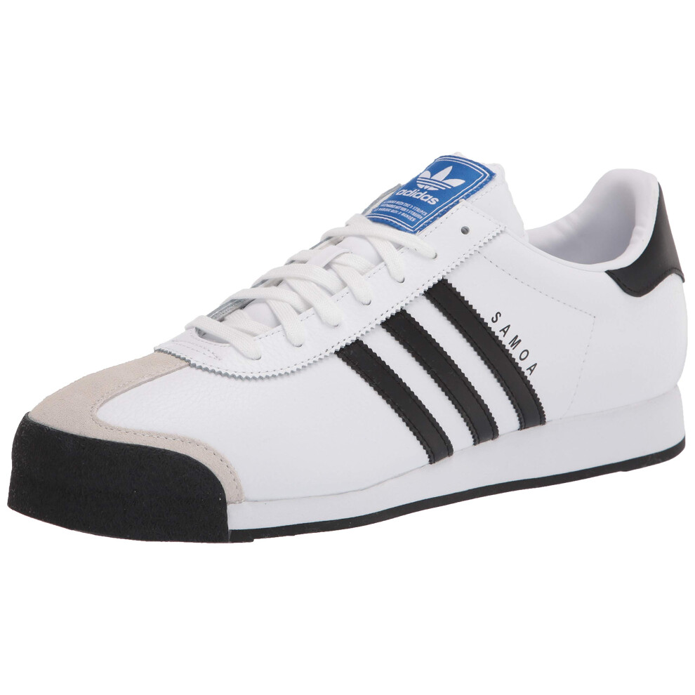 adidas Originals Men's Samoa Retro Sneaker Running Shoe  White/Black